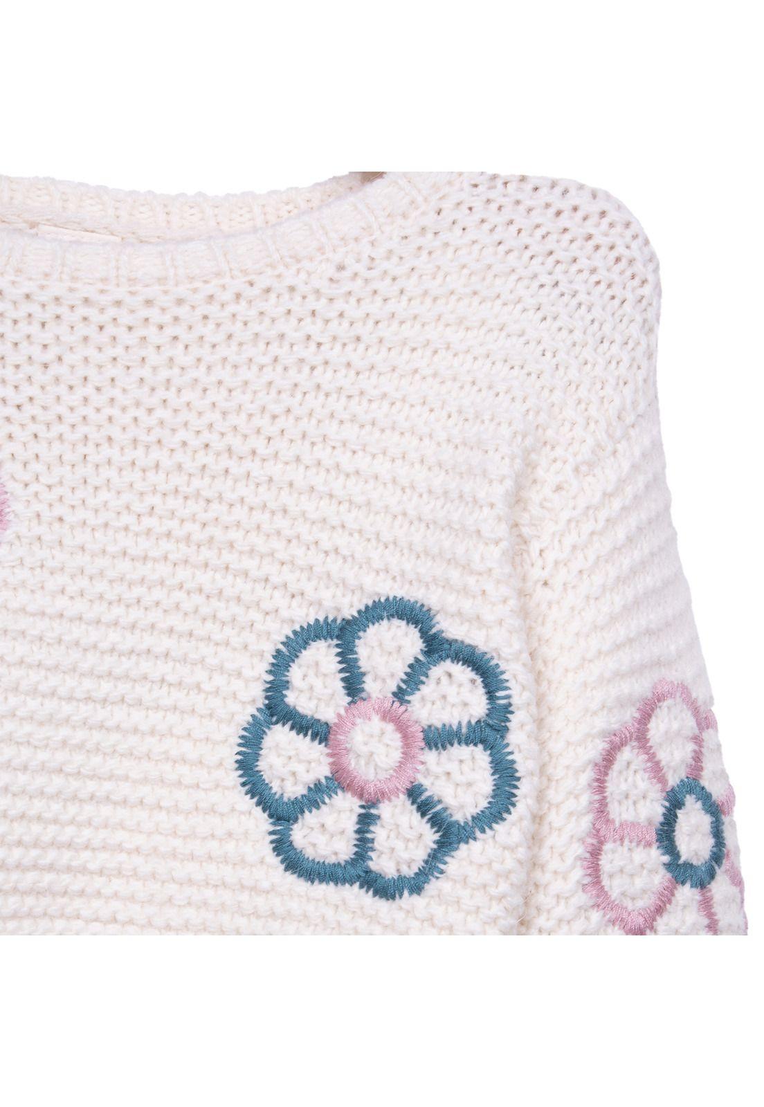 Chaleco  Blanco Niña Pillin (PVD912-26CRU)-2