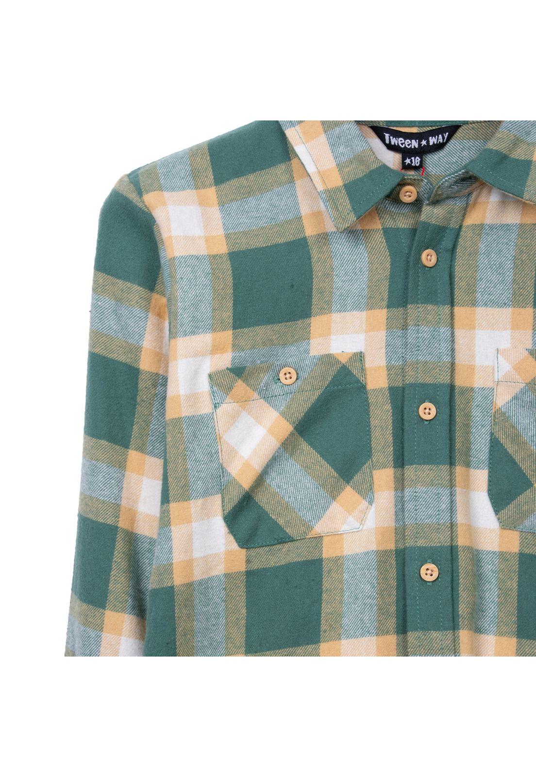 Camisa  Verde Niño Pillin (TVD806-26VER)-2