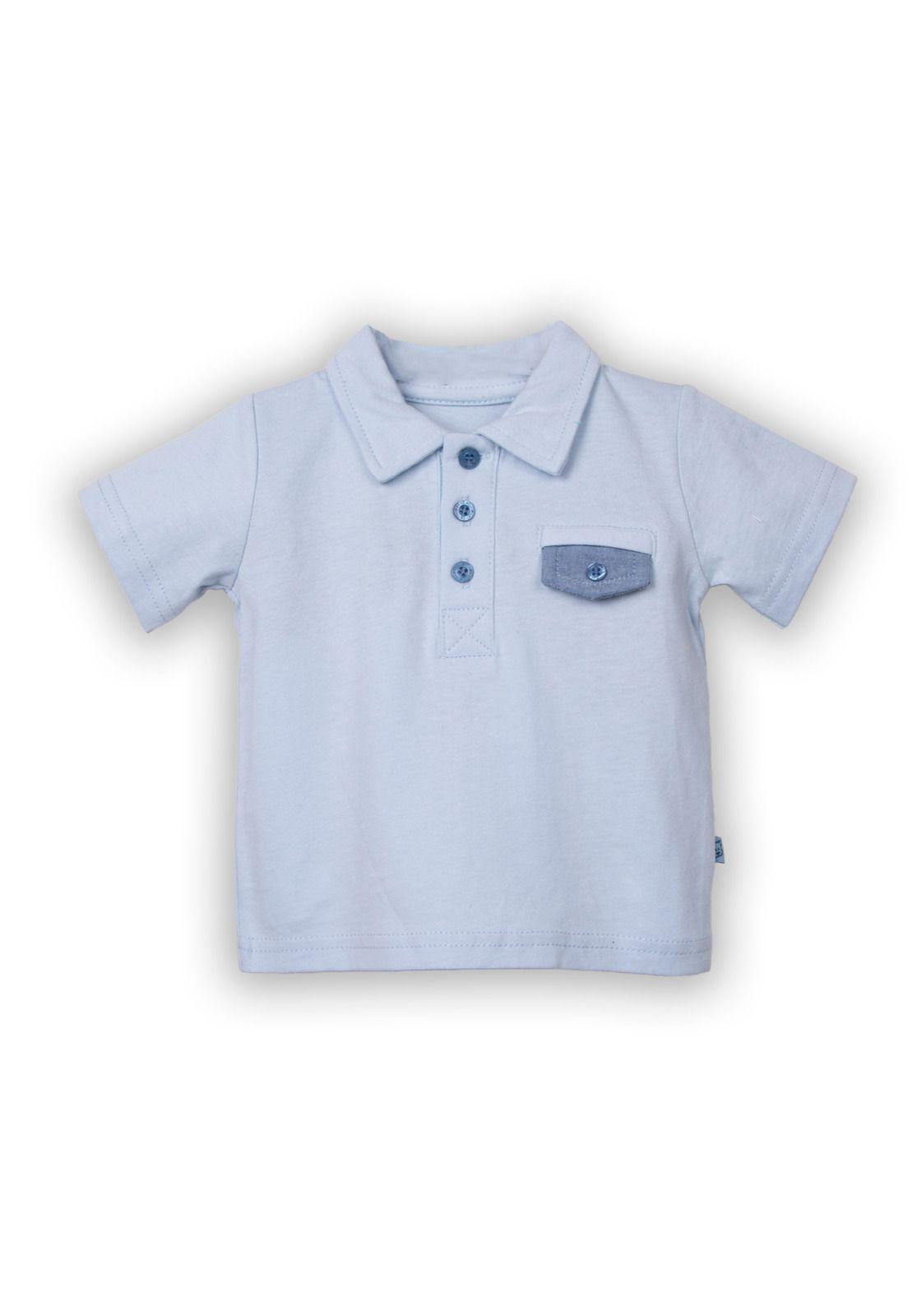 Polera  Niño Celeste Pillin (PVC601-25CEL3M)-0