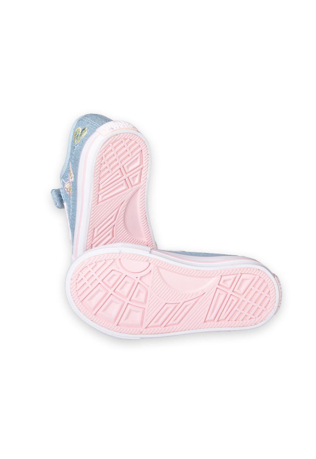 Zapatillas Bebé Niña Celeste Pillin (PZC501-25CEL )-3