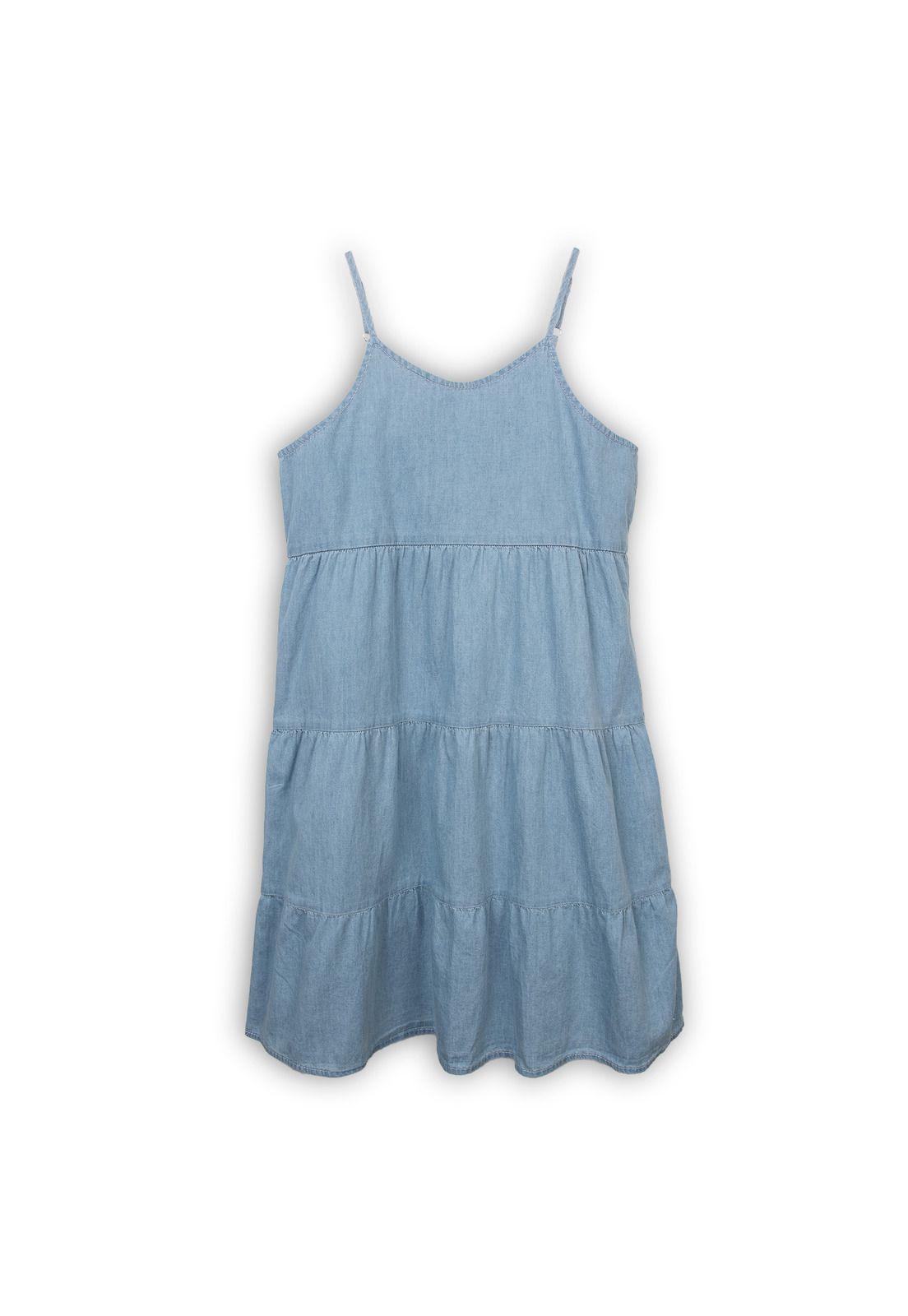 Vestido Niña Celeste Pillin (TVC712-25CEL)-0