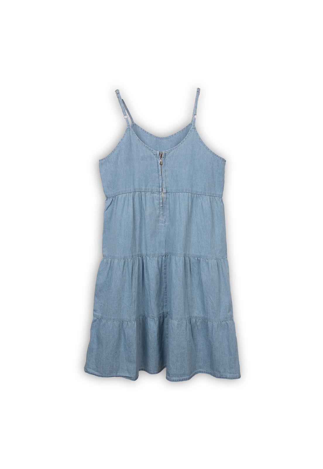 Vestido Niña Celeste Pillin (TVC712-25CEL)-1