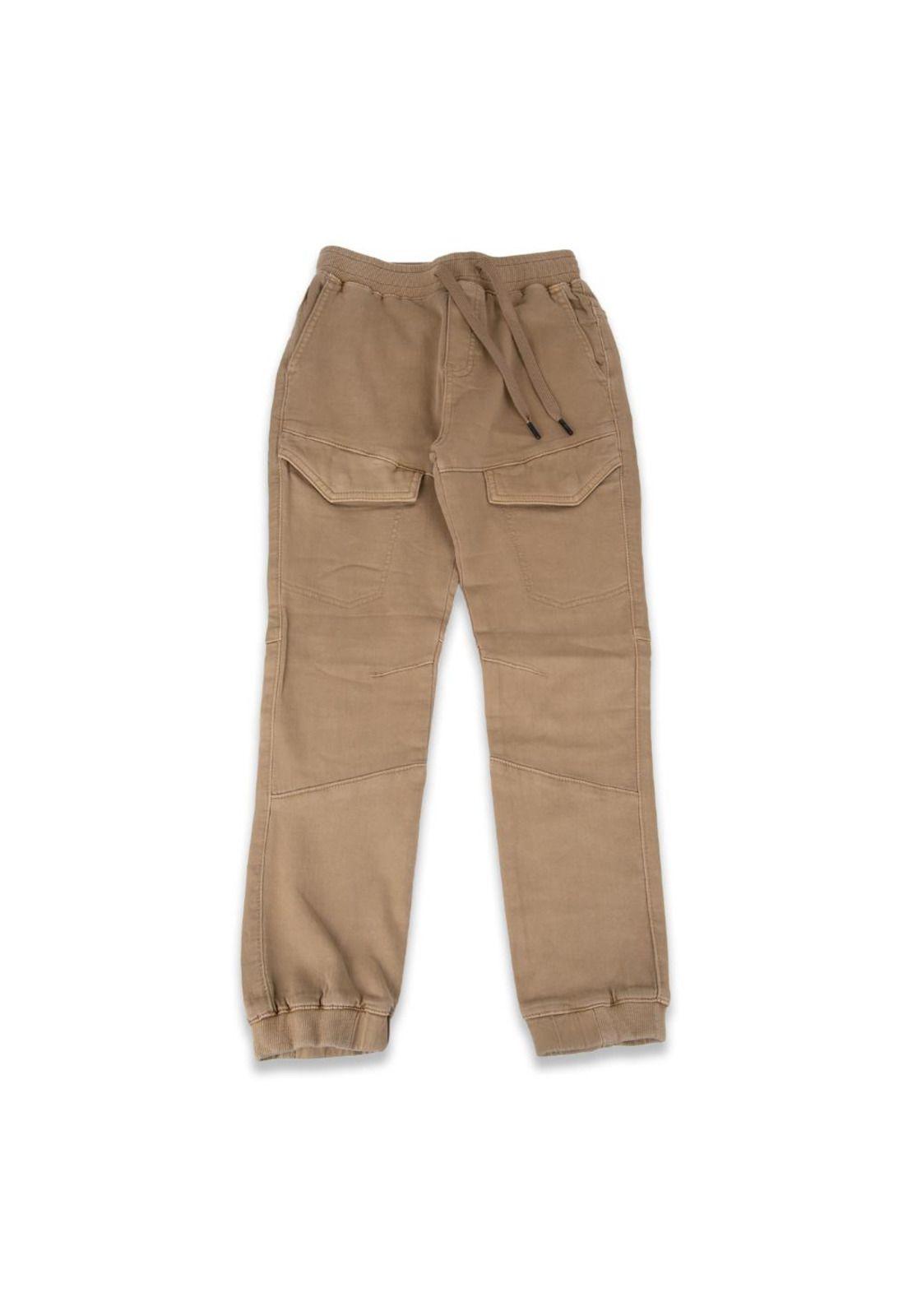 Pantalón Niño Caqui Pillin-0