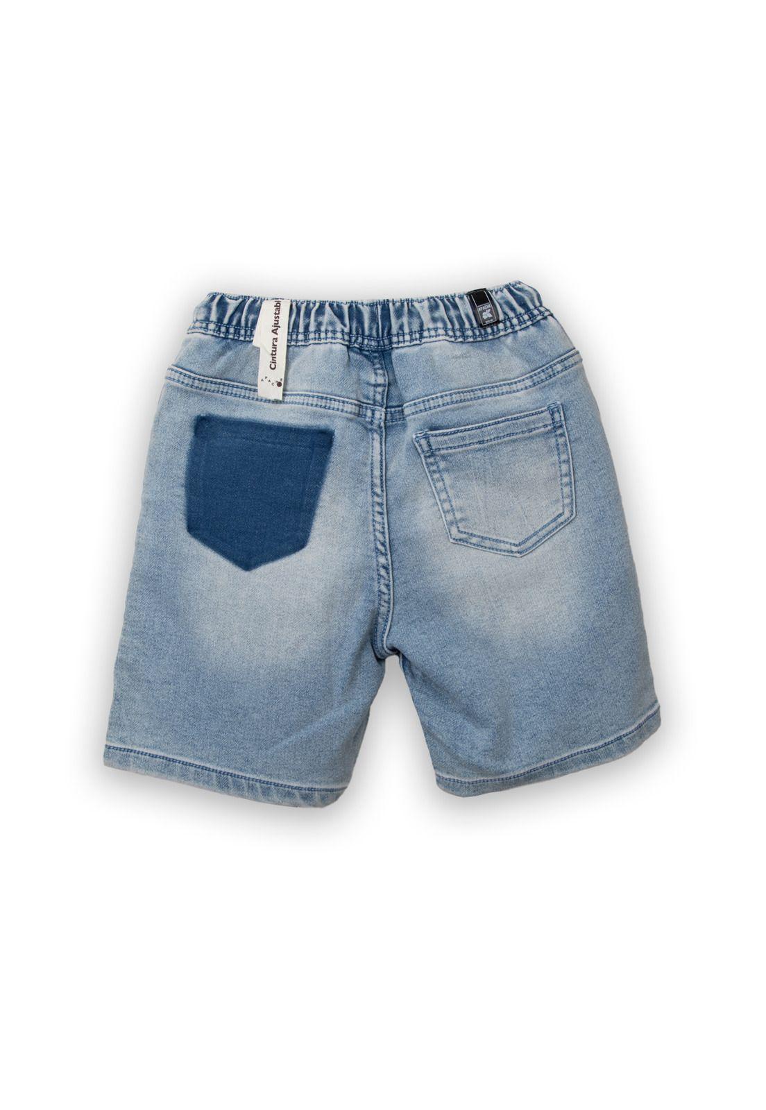 Bermuda Niño Denim Pillin (PVC728-25DEN2)-2