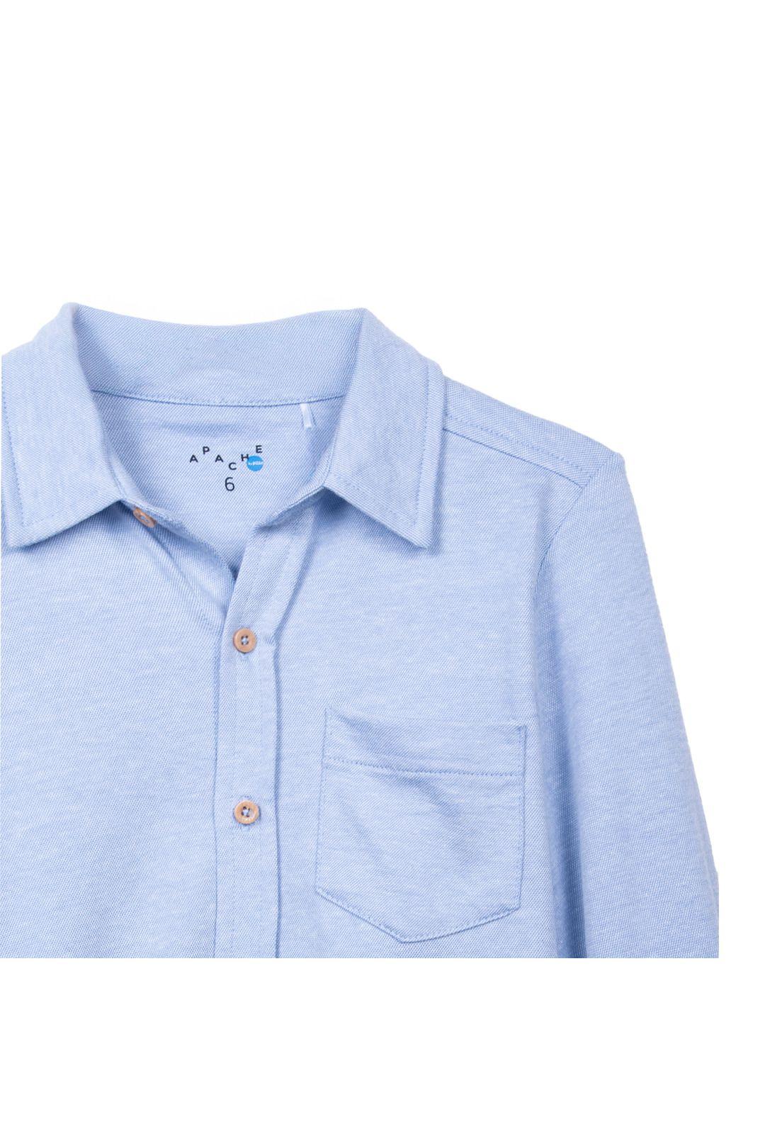 Camisa  Pillin Celeste Niño (PVD617-26CEL)-2