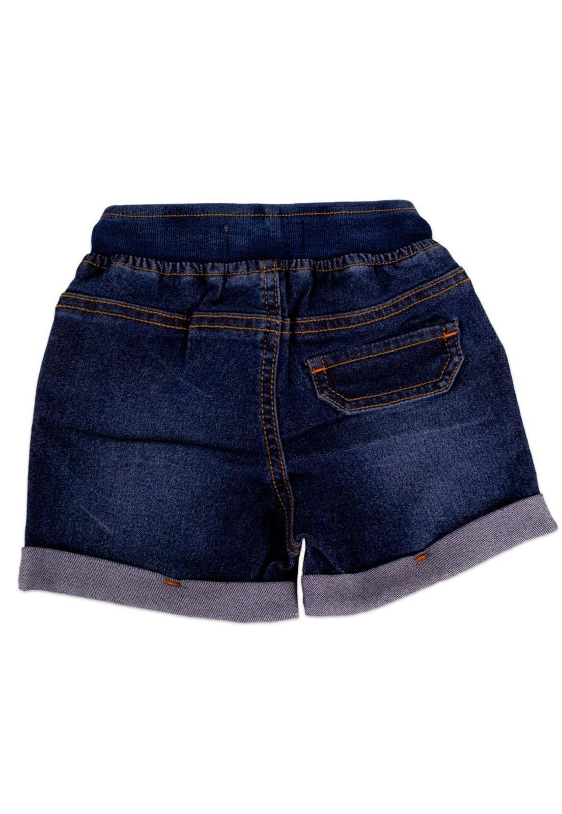 Short Bebe Niño Denim Pillin-2