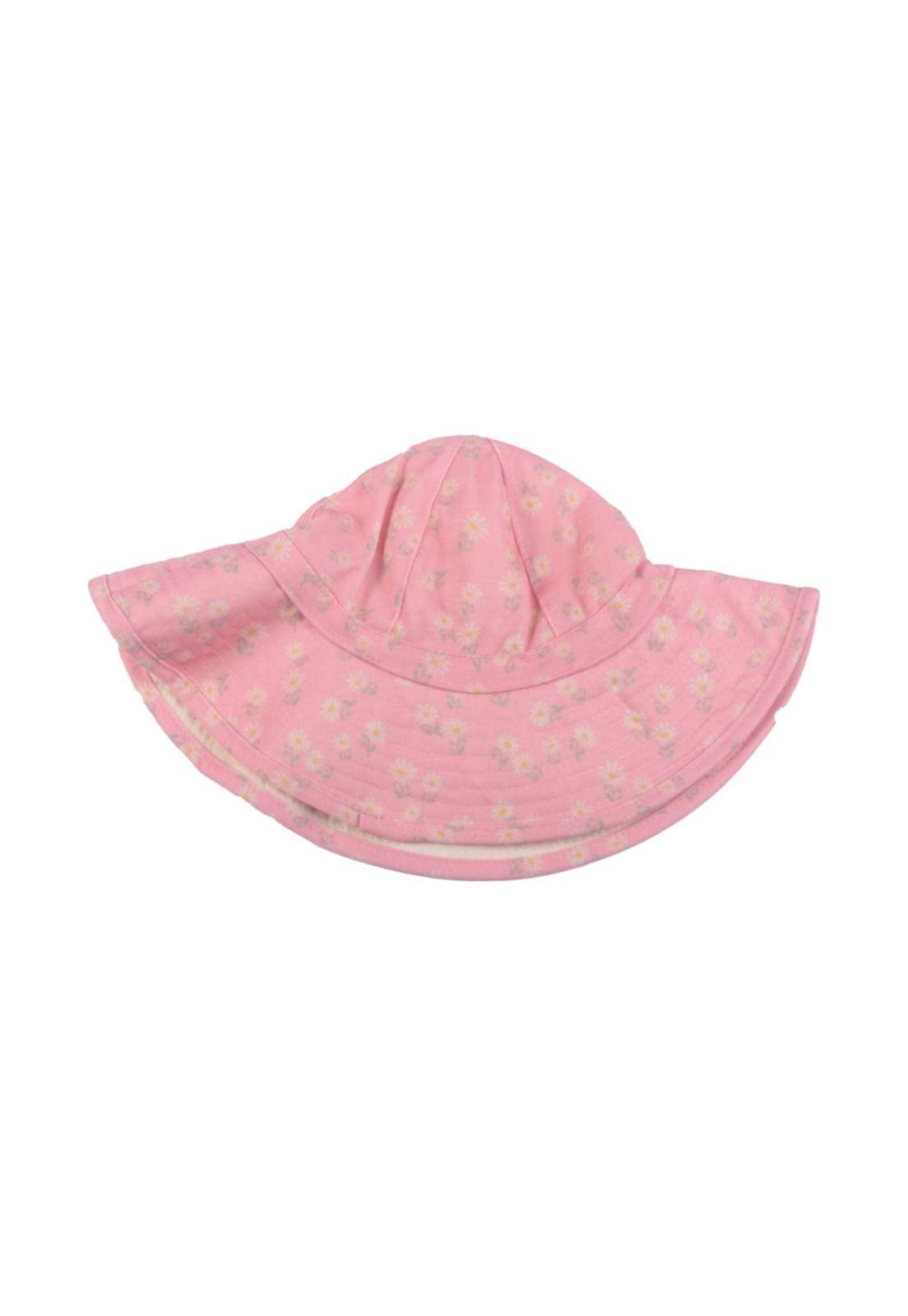 Gorro Bebe Niña Rosado Pillín-0