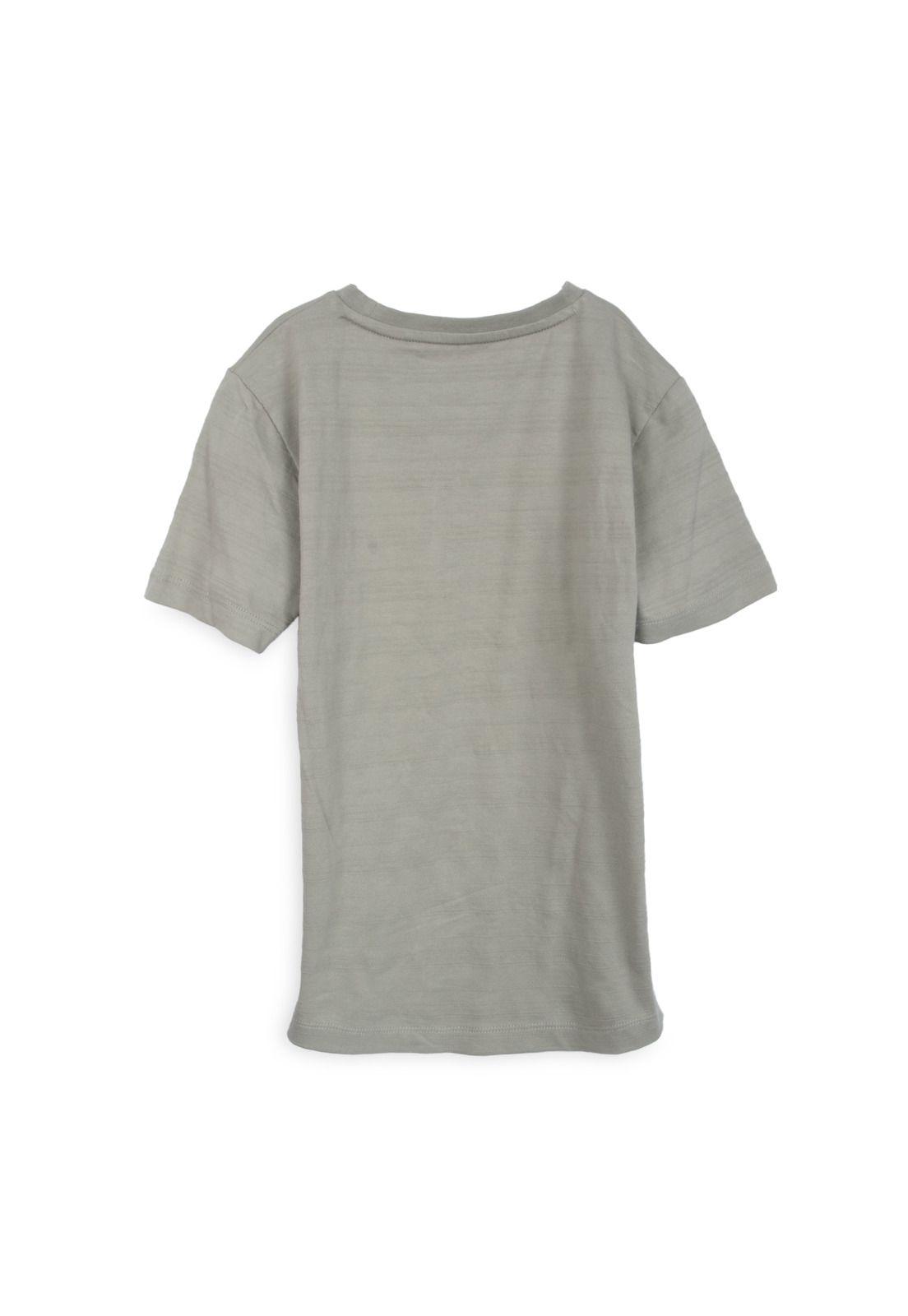 Polera Niño Manga Corta Rayas Safari Pillin-1