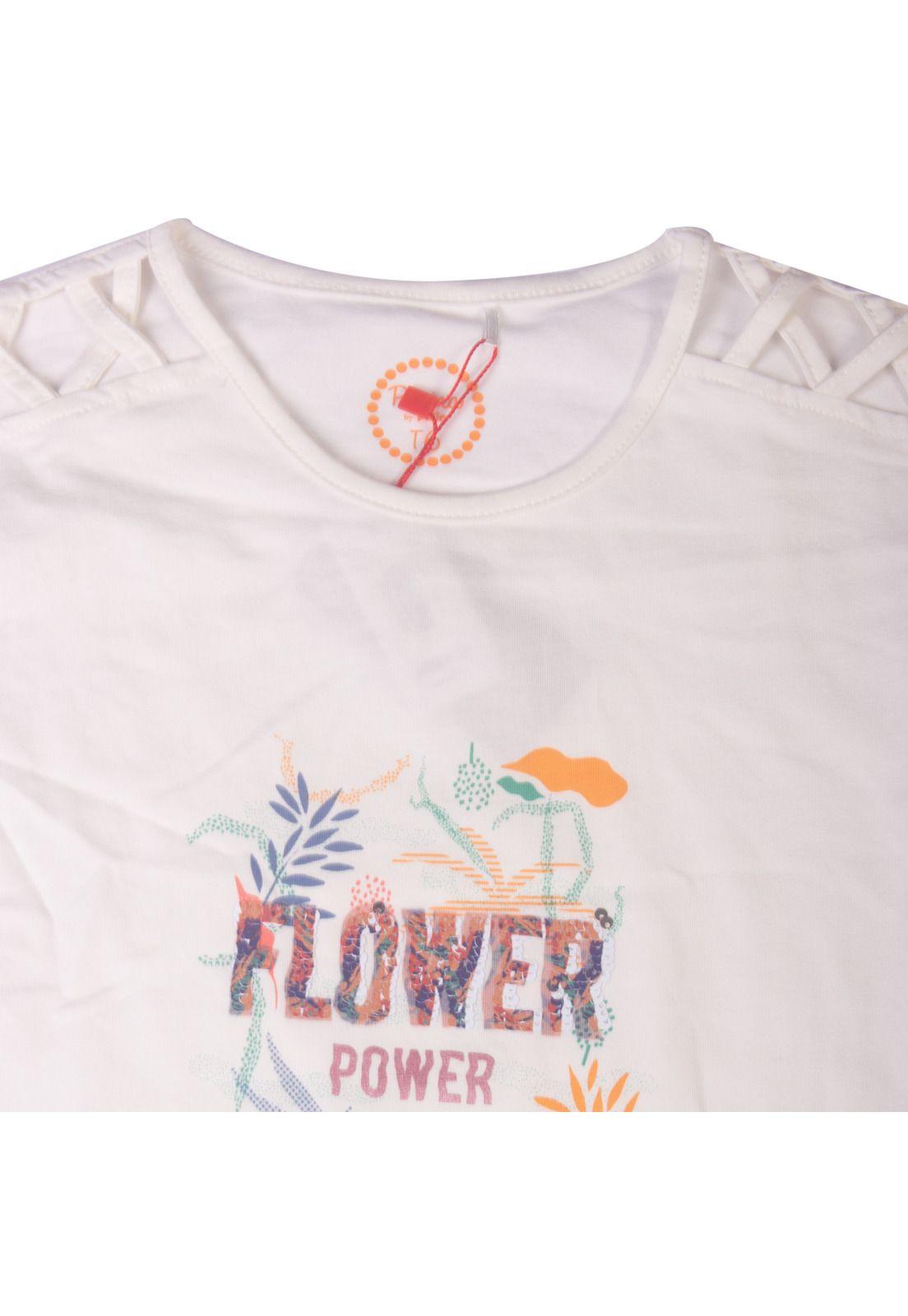 Polera Niña Blanco Pillin-3