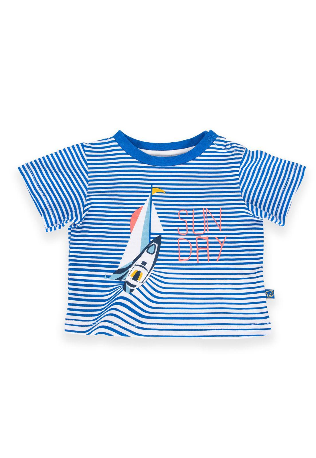Conjunto Bebé Niño Azul eléctrico Pillin (PVA646-24AZR)-1