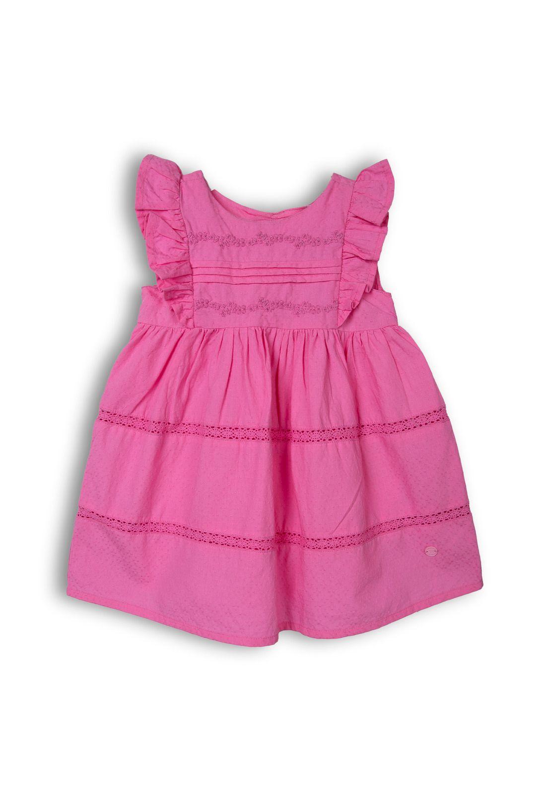 Vestido  Niña Fucsia Pillin (PVC809-25FUC)-0