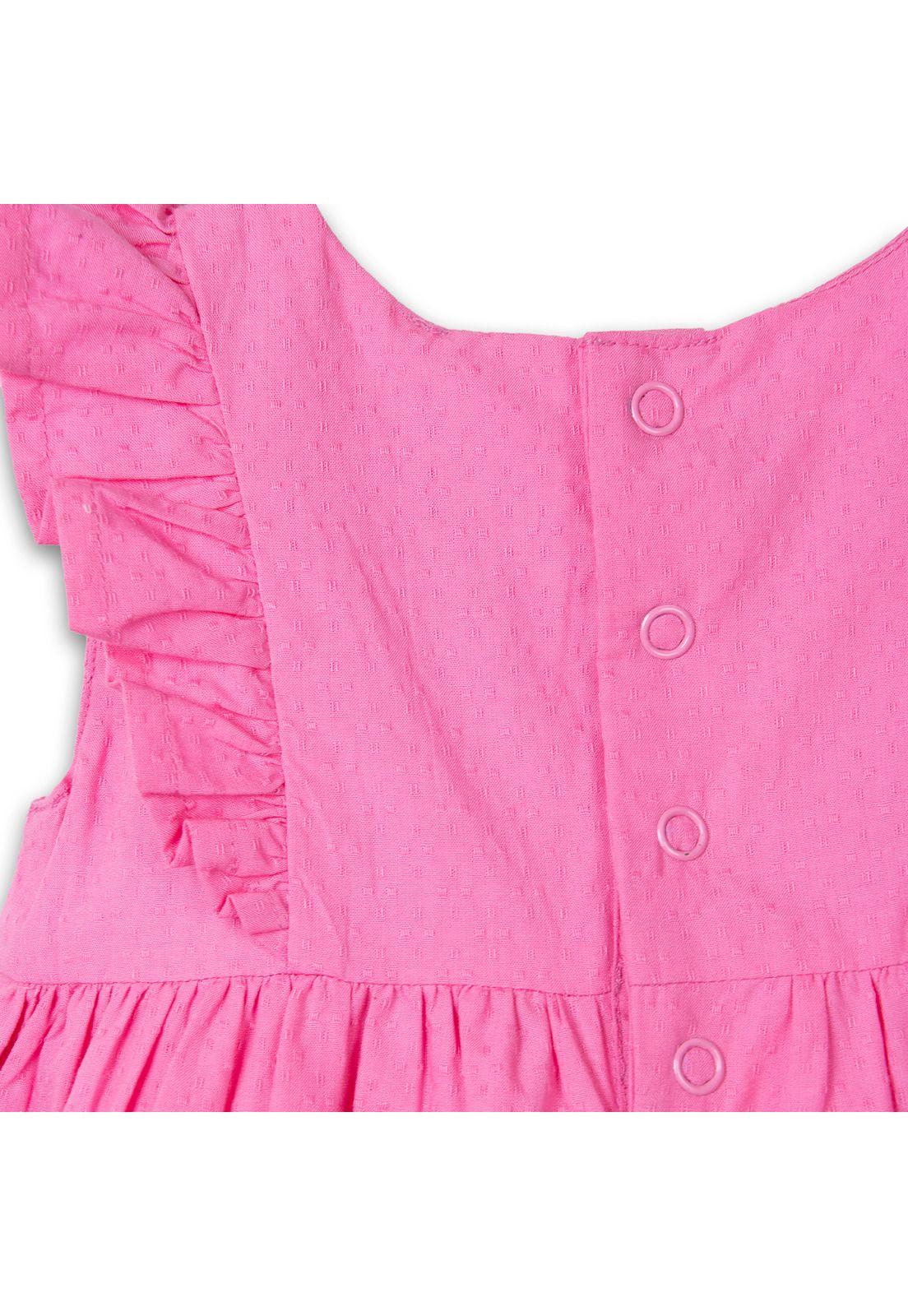 Vestido  Niña Fucsia Pillin (PVC809-25FUC)-3