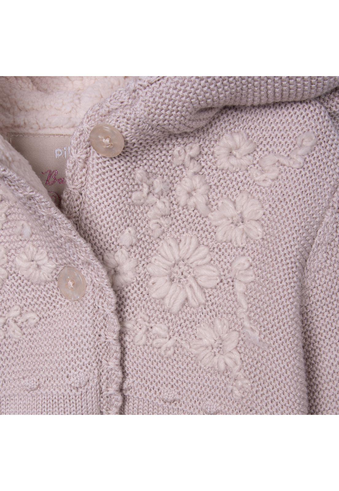 Chaleco  Forrado  Café Niña Pillin (PVD919-26ARE)-2