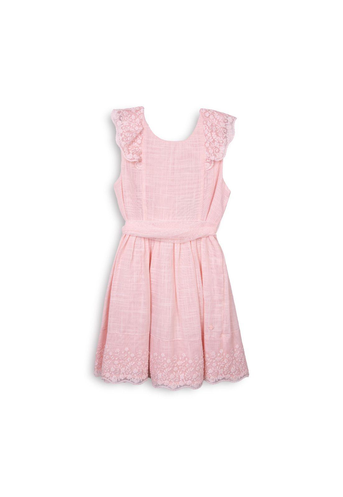 Vestido Niña Coral Pillin (PVC844-25COR)-0