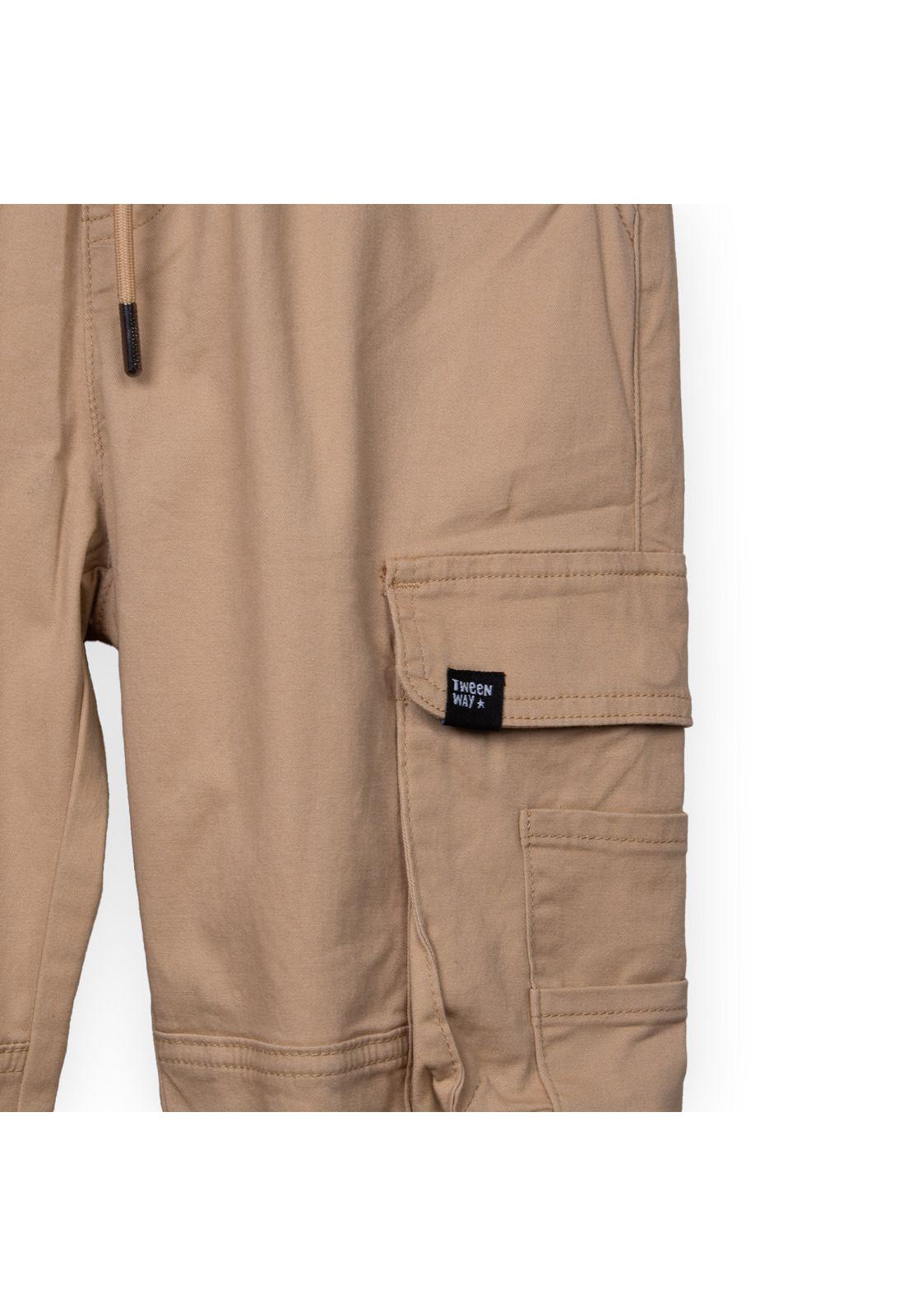 Pantalón Niño Caqui Pillin (TVC802-25CAQ)-2