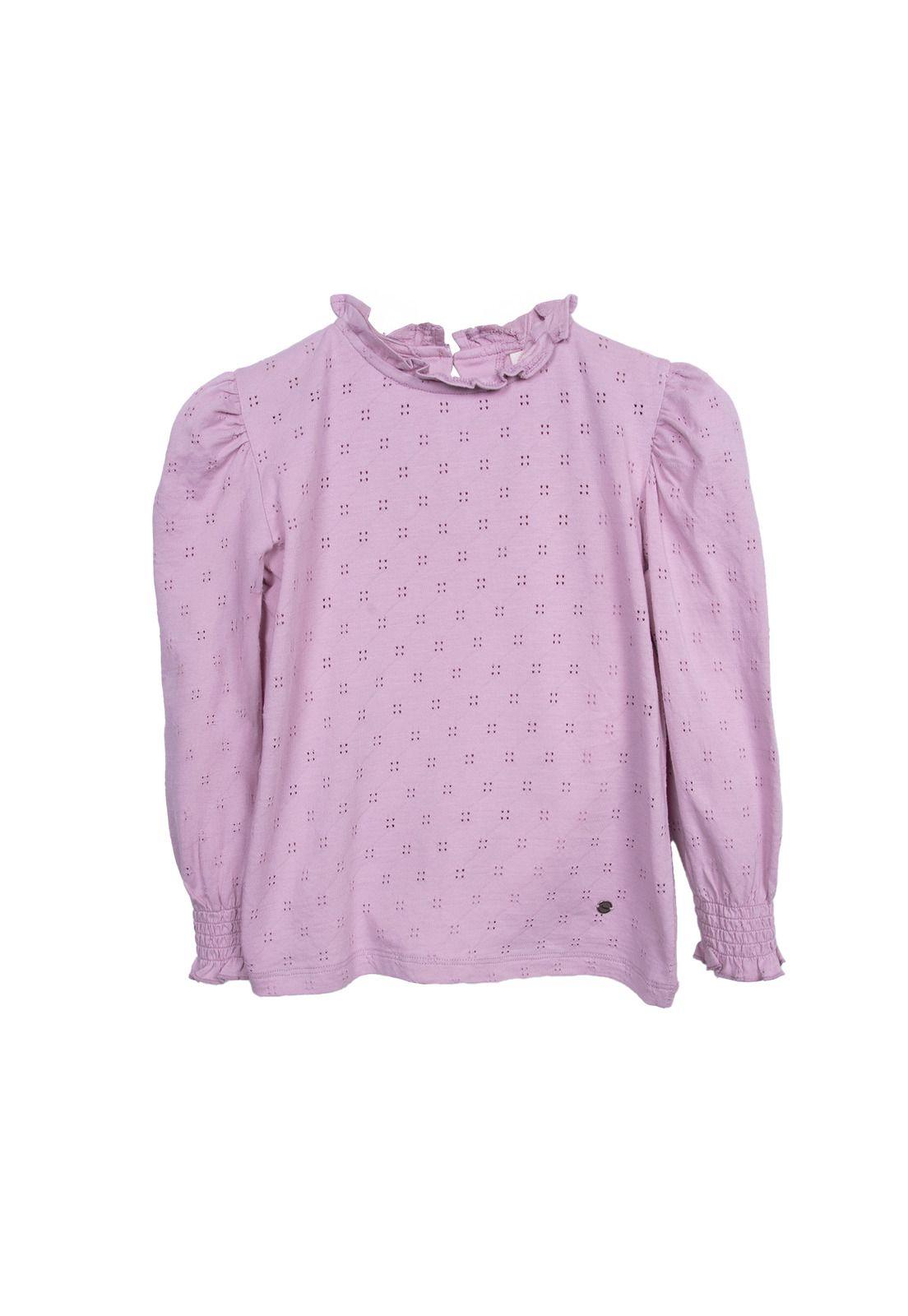 Polera  Rosado Niña Pillin (PVD626-26LIL)-0