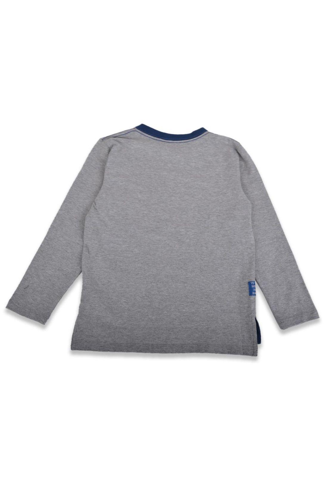 Polera Niño Gris claro Pillin-3
