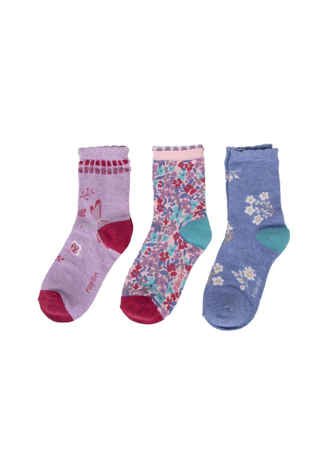 Calcetines  Multicolor Niña Pillin (PAD128-26SUR)-0