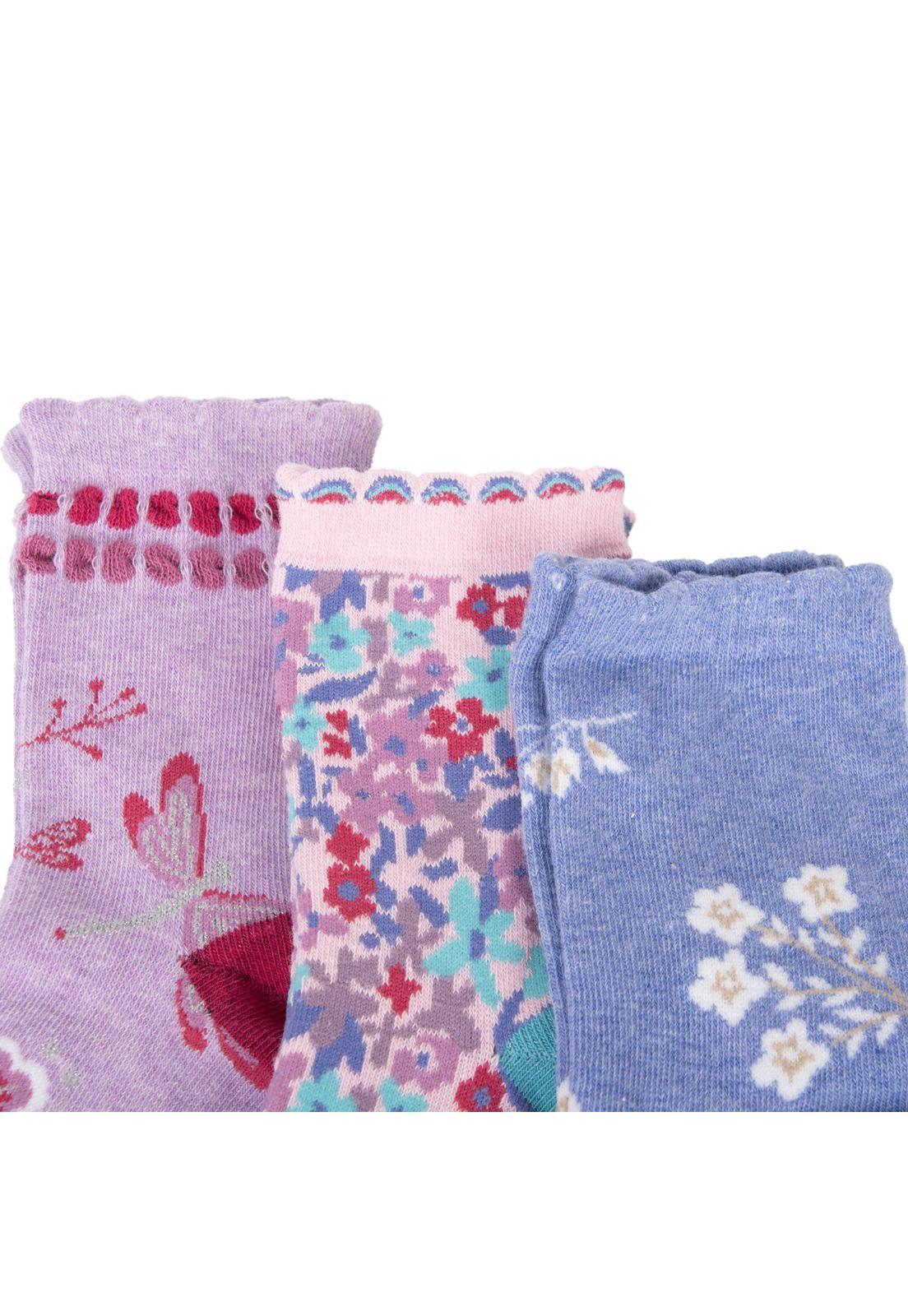 Calcetines  Multicolor Niña Pillin (PAD128-26SUR)-1