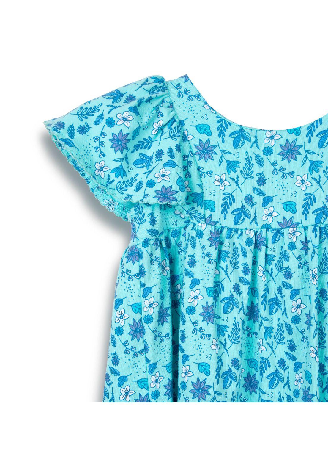 Vestido  Niña Aqua Pillin (PVC613-25AQU)-2