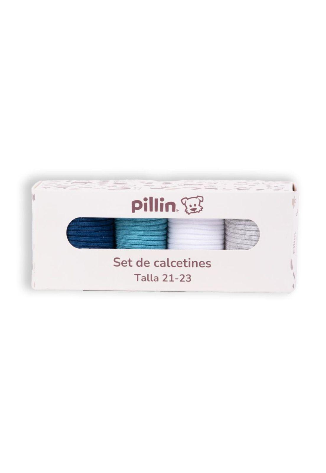 Calcetín Bebé Niño Multicolor Pillin-0