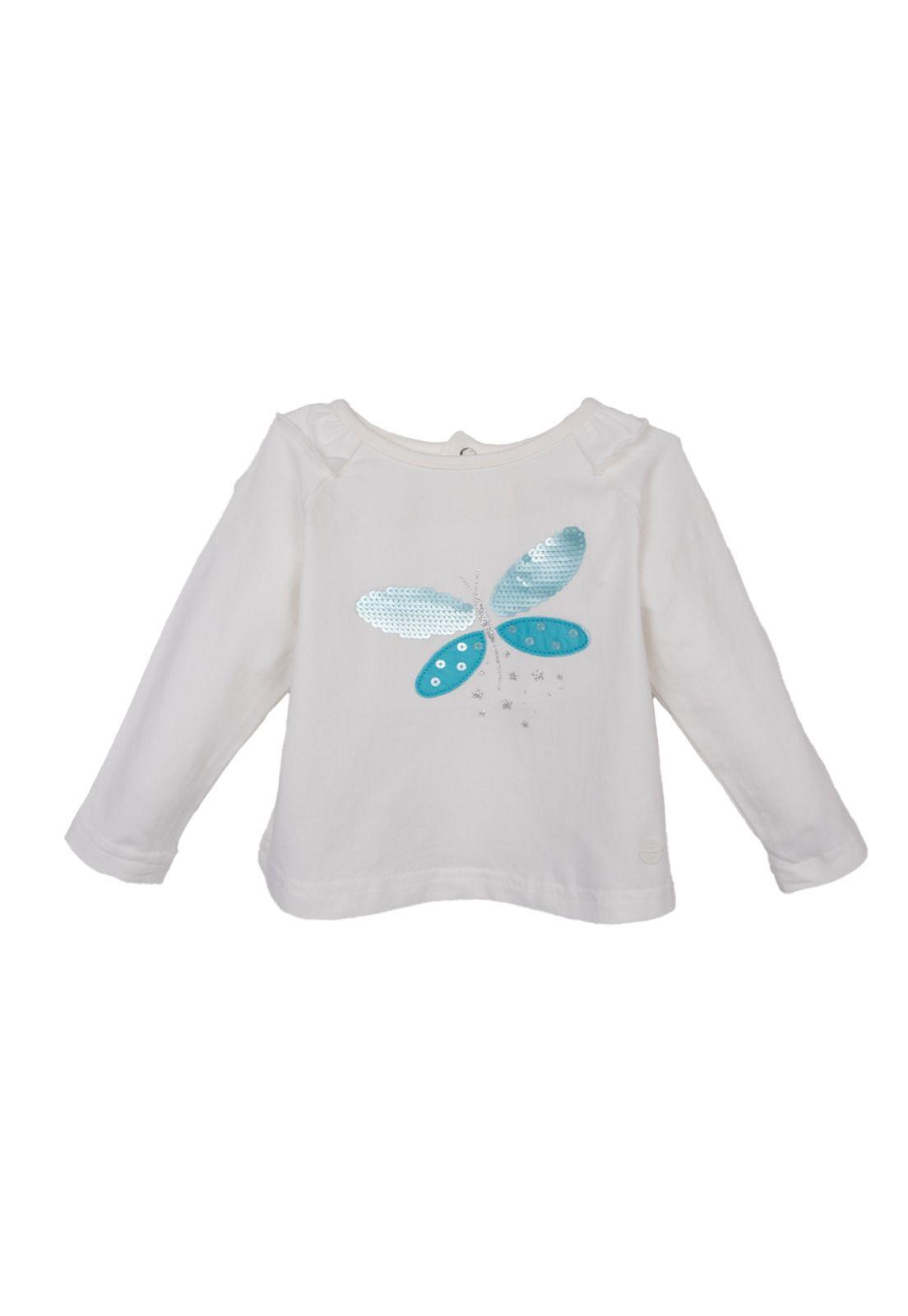 Polera  Pillin Blanco Niña (PVD615-26BCO)-0