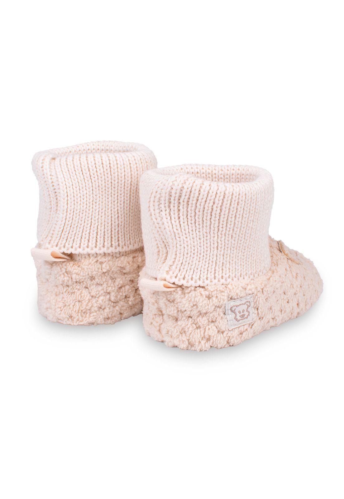 Pantufla Niño Blanco Pillin (PZD104-26BEI)-2