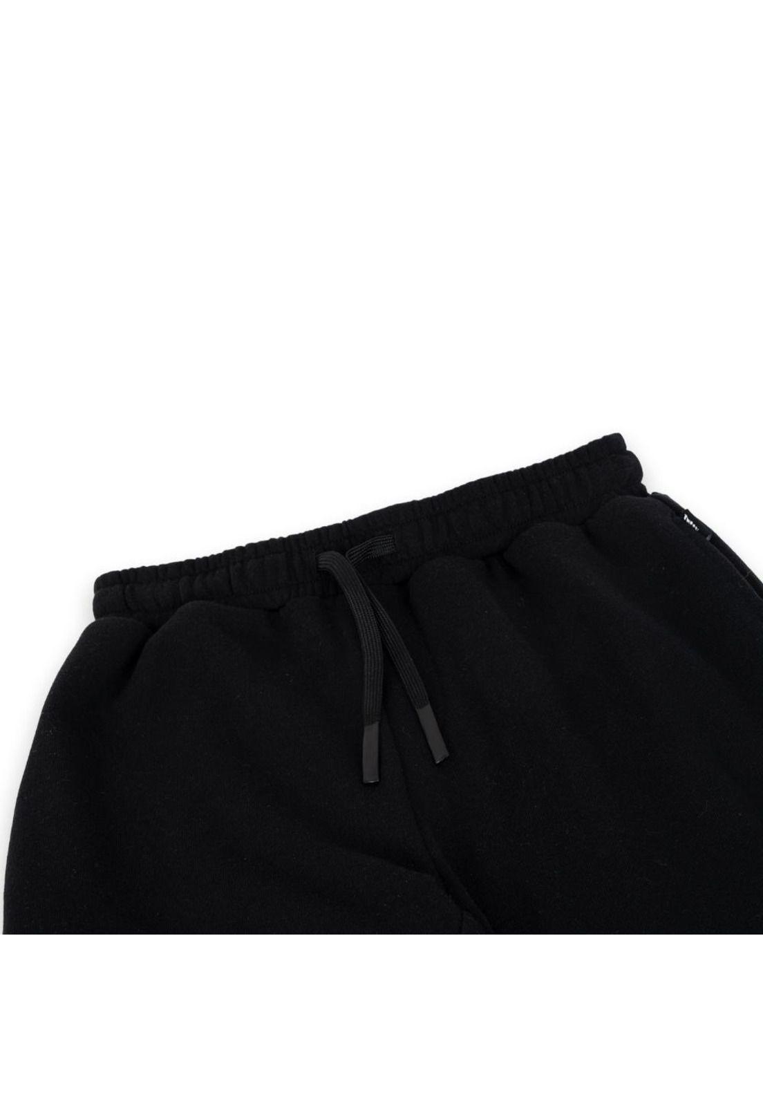 Pantalón Buzo Niño Negro Pillin-1