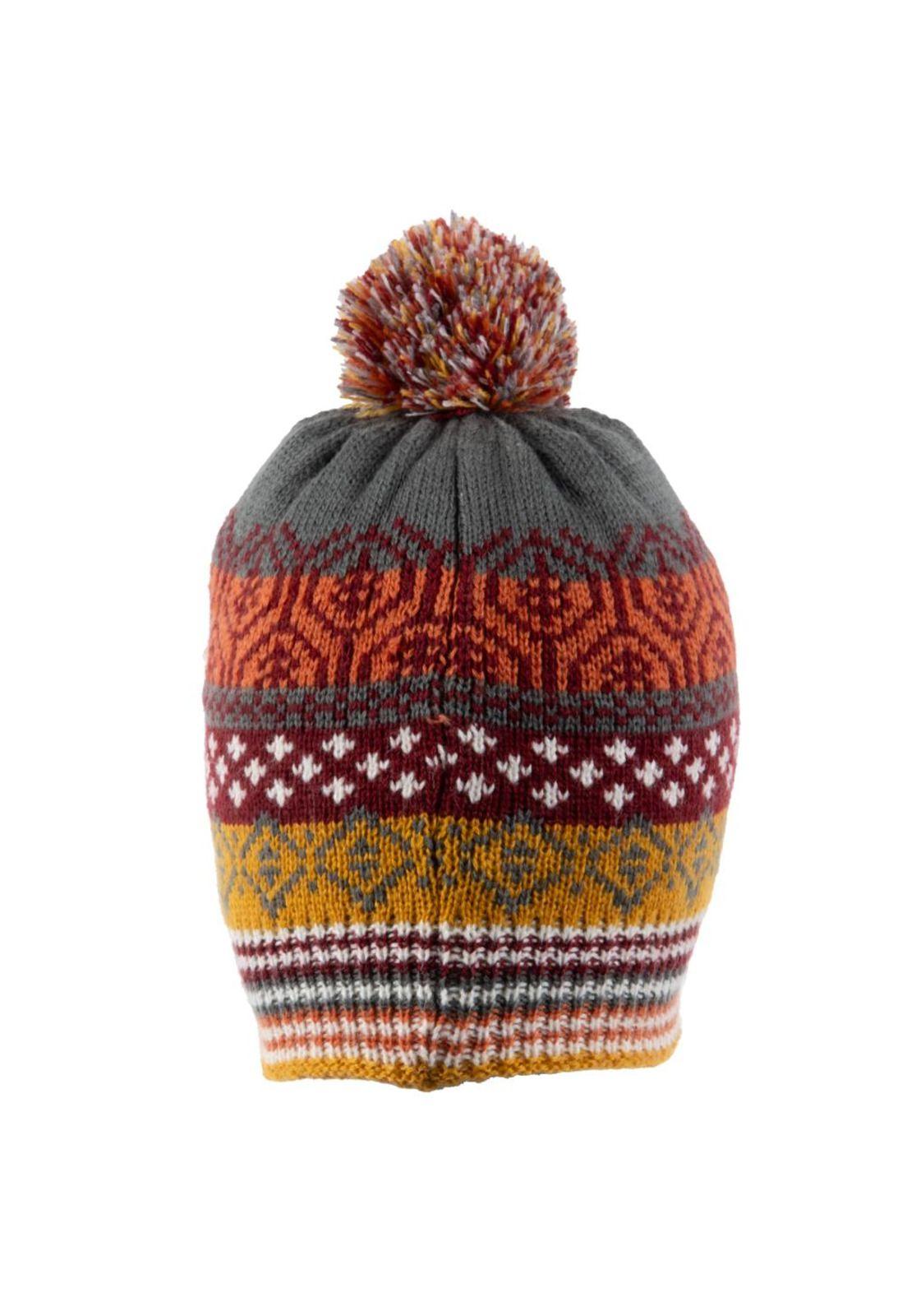 Gorro Bebé Niño Naranja Pillin-2