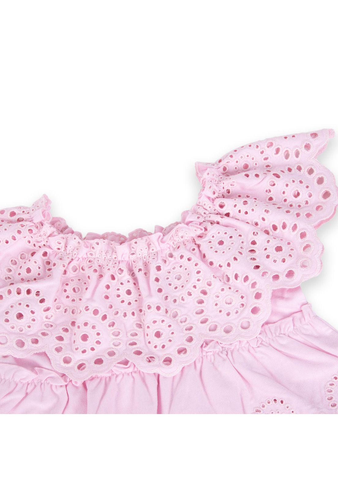 Polera Niña Rosado Pillin-1