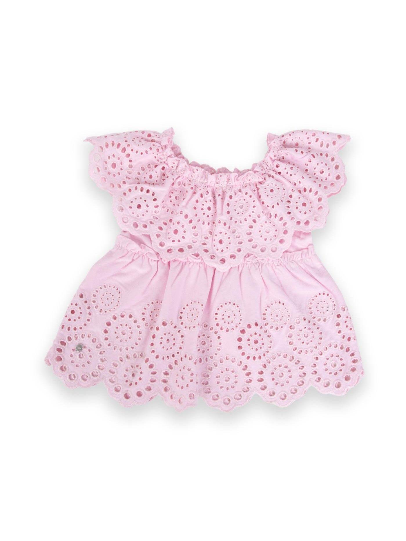 Polera Niña Rosado Pillin (PVA647-24ROS)-0