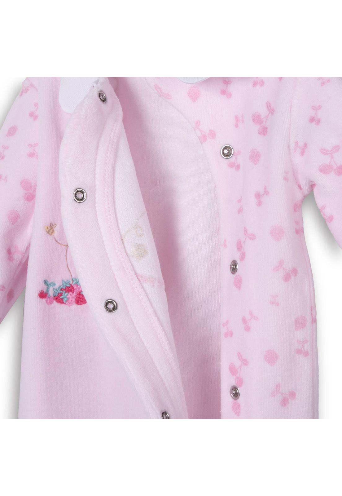 Osito Plush Recién Nacido Broches Delanteros Pillin-3