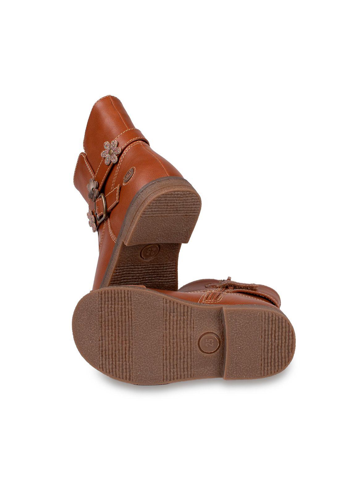 Bota  Niña Café Pillin (PZD328-26CAF)-3