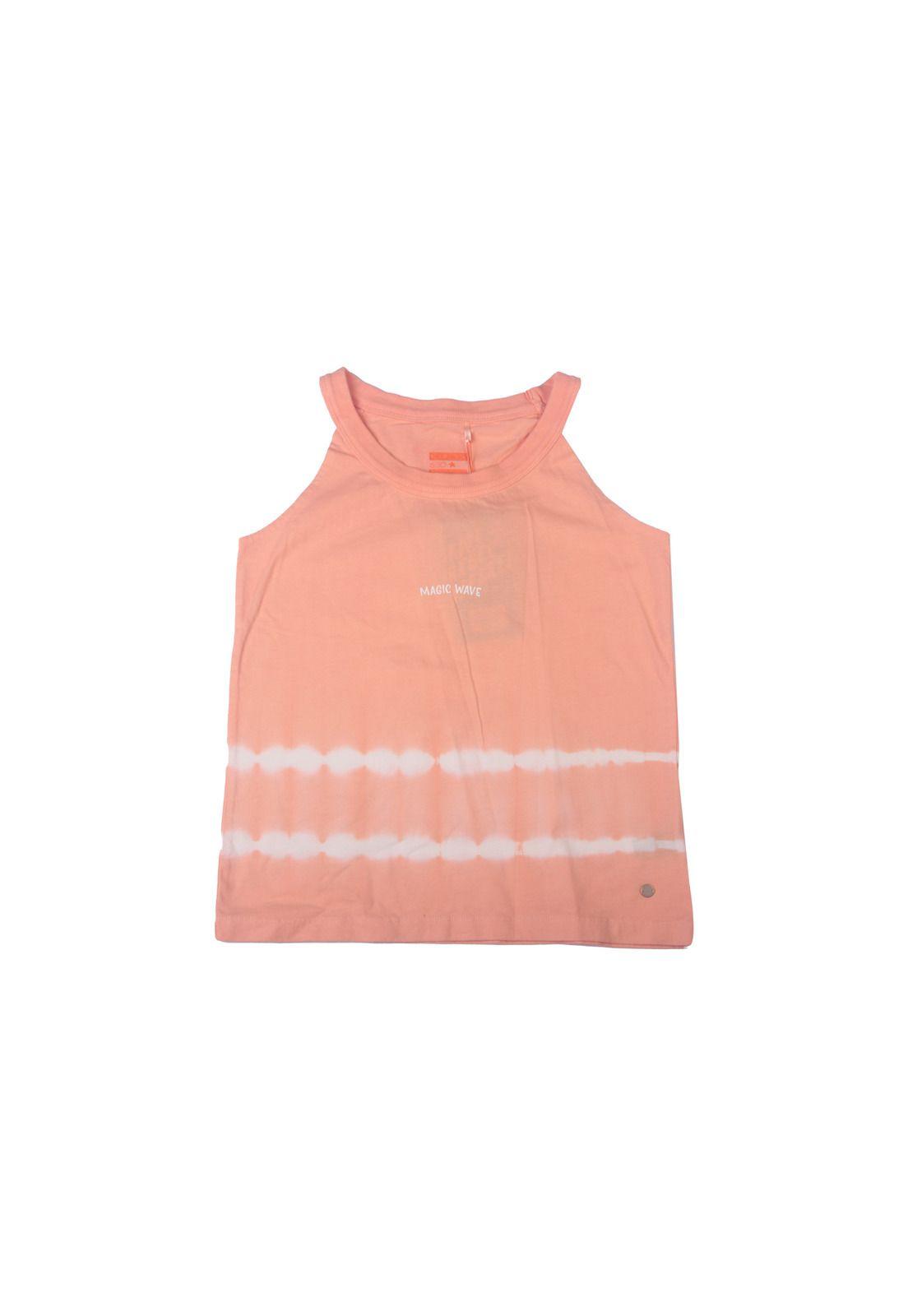 Polera Niña Durazno Pillin-0