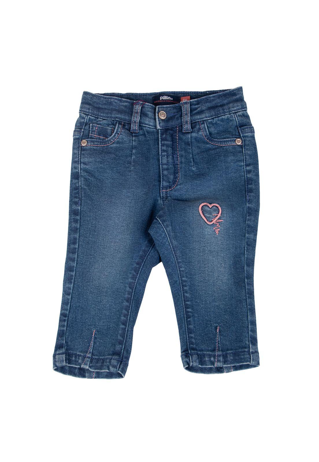 Jeans Niña Azul Pillin ( PVB709-25JEA )-0