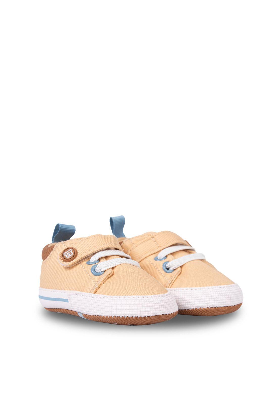 Zapatilla Recién Nacido Niño Beige Pillin-0