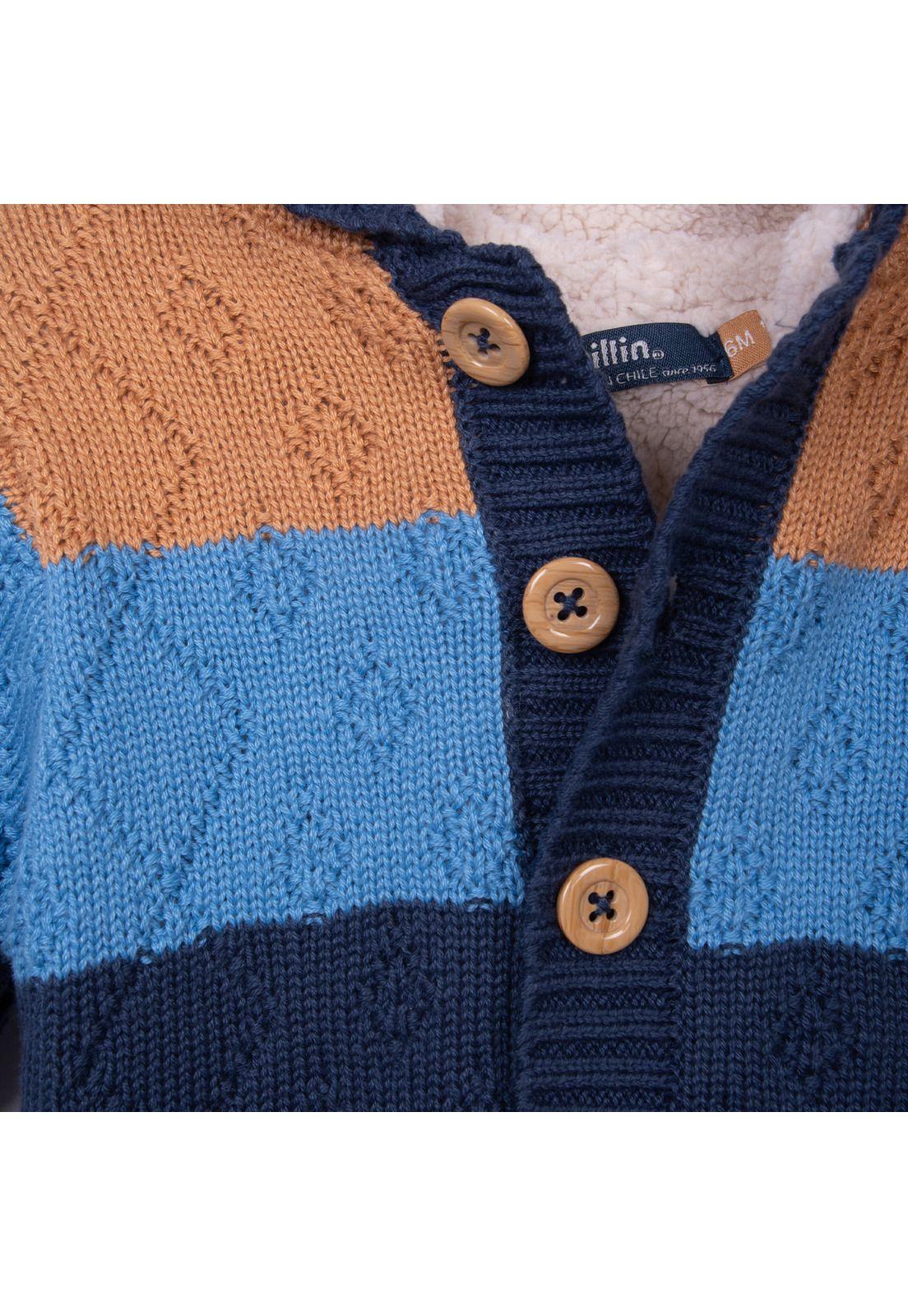 Chaleco Forrado   Pillin Azul Niño (PVD917-26AZU)-2