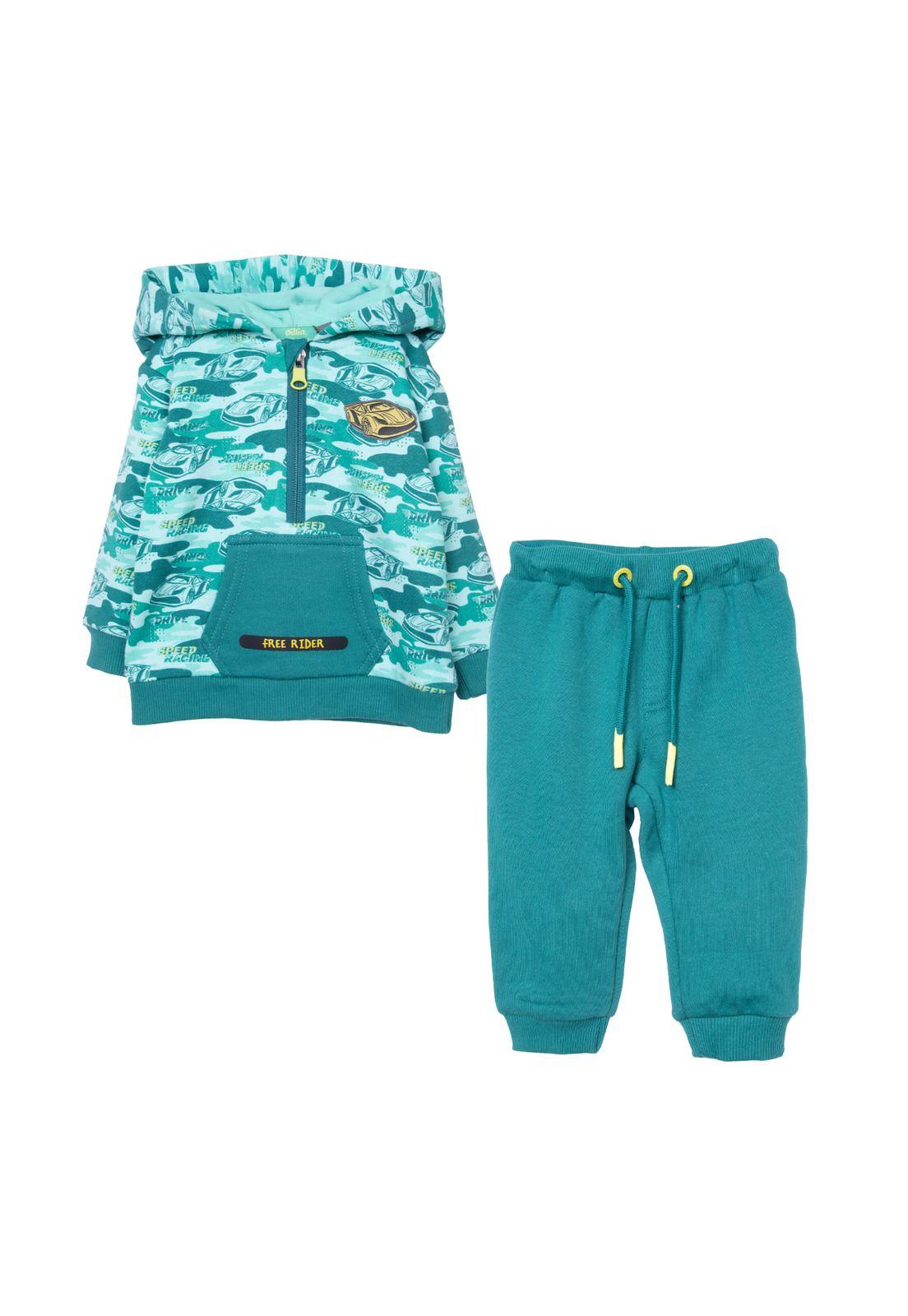 Buzo  Verde Niño Pillin (PVD525-26VER)-0