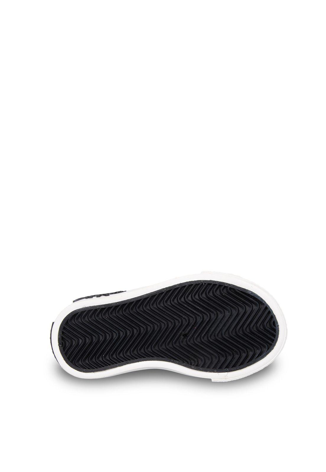 Zapatilla Bebé Niño de Lona con Dinosaurios Negro Pillin-2