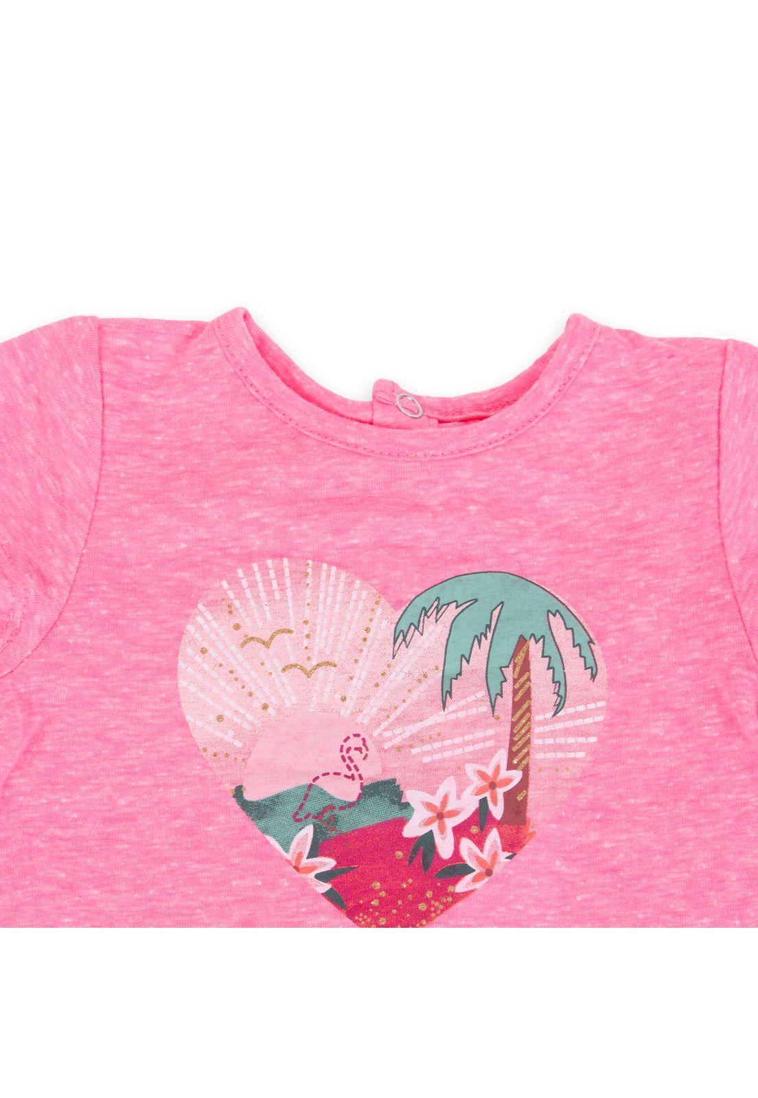 Polera Bebé Niña Rosado Pillin-2