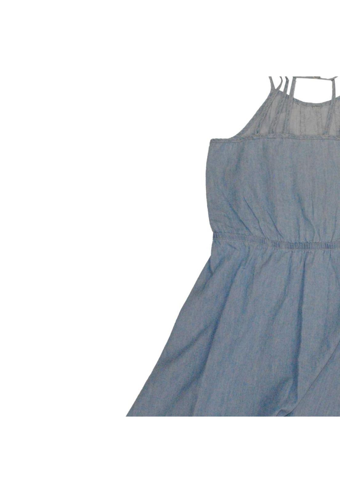 Vestido Niña Azul Pillin-2