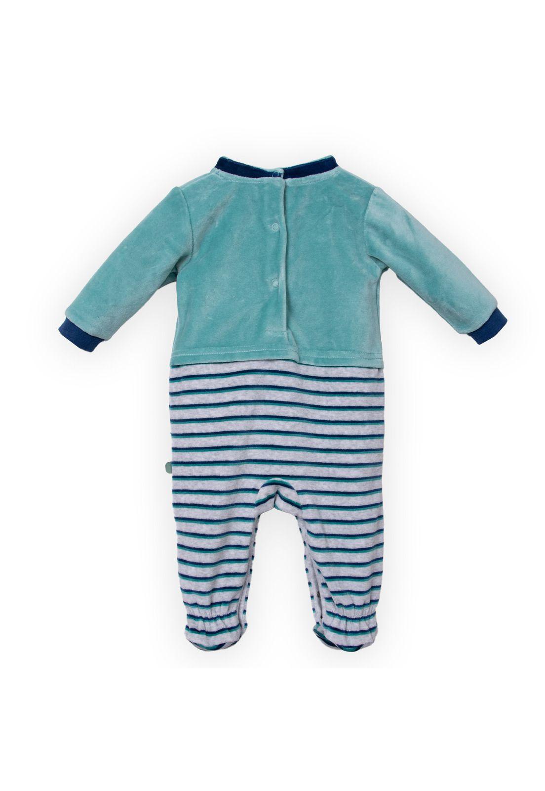 Osito Recién Nacido  Azul Pillin (PVC314-25AZU)-4