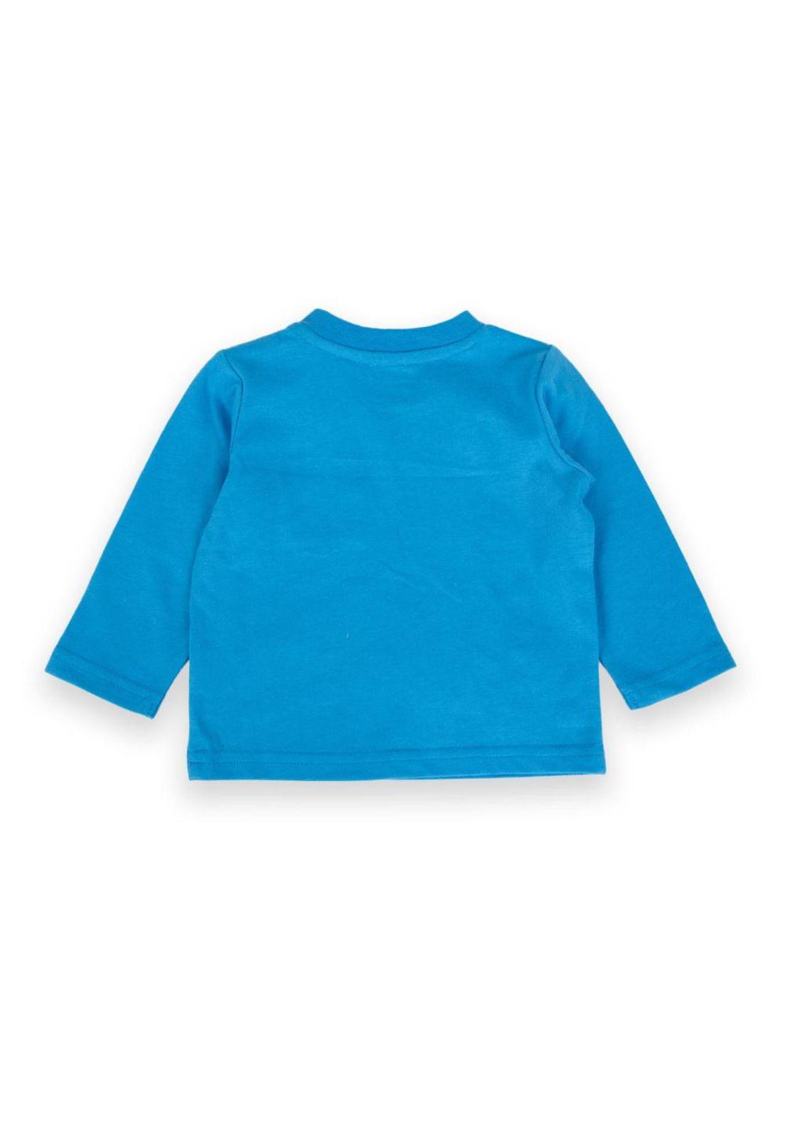 Polera Bebé Niño Azul Pillin-2