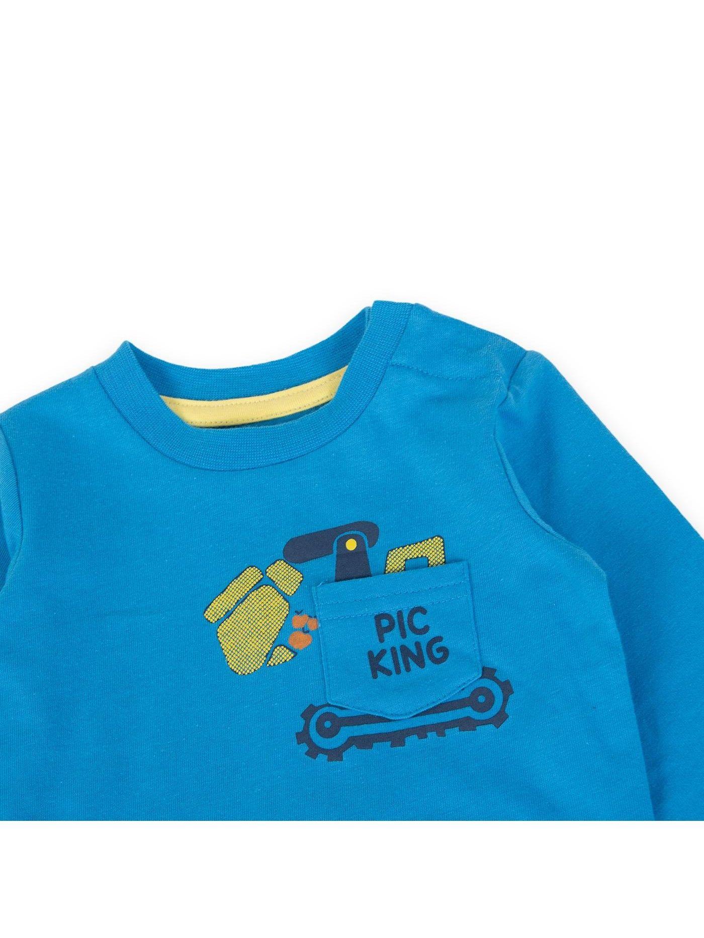 Polera Bebé Niño Azul Pillin-1