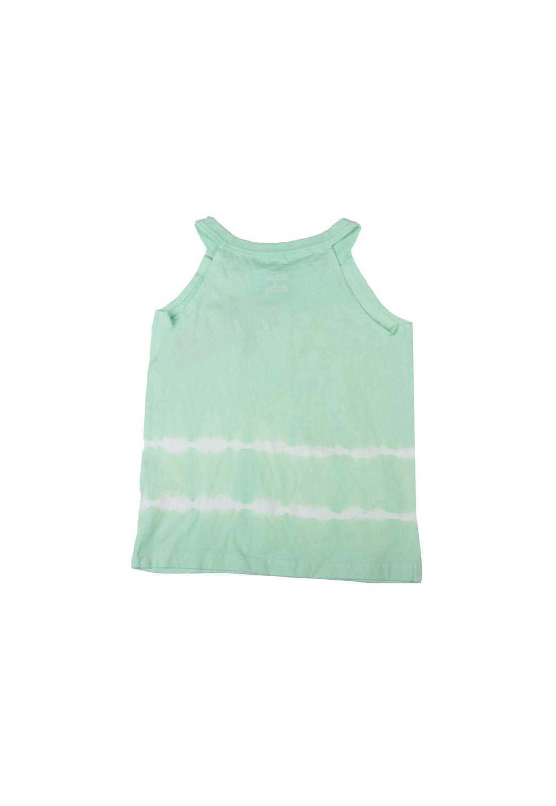 Polera Niña Verde Pillin-4