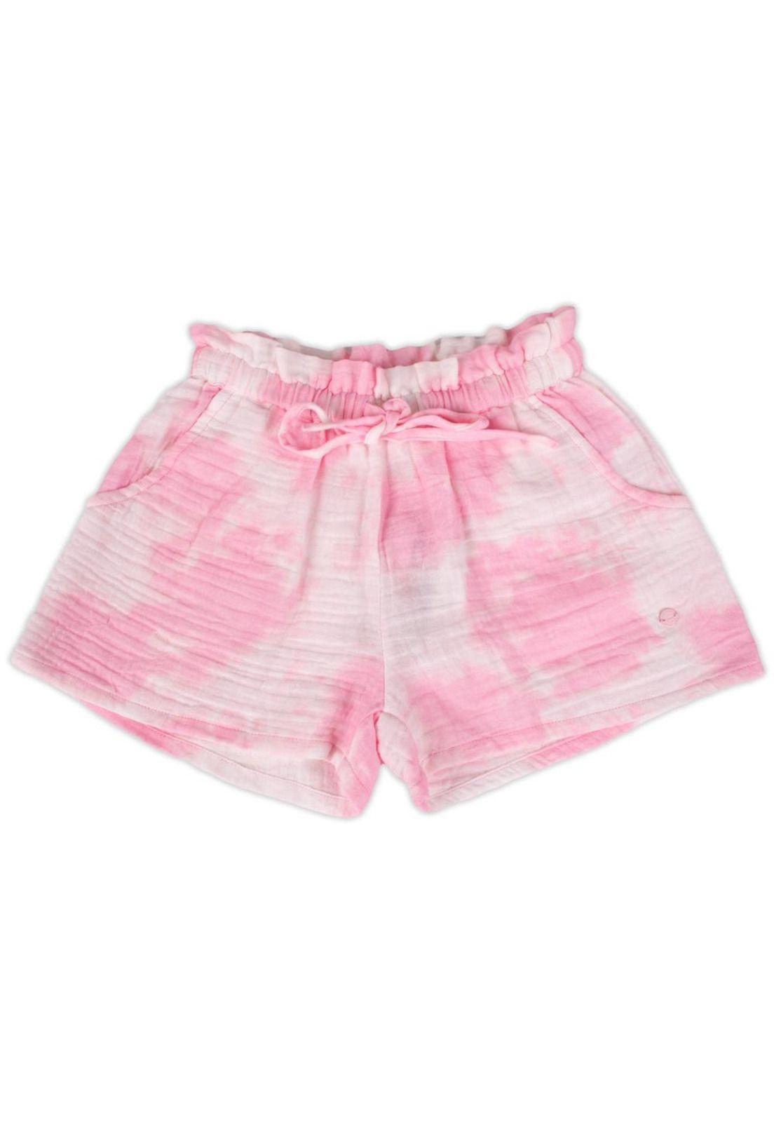 Short Niña Rosado Pillin-0