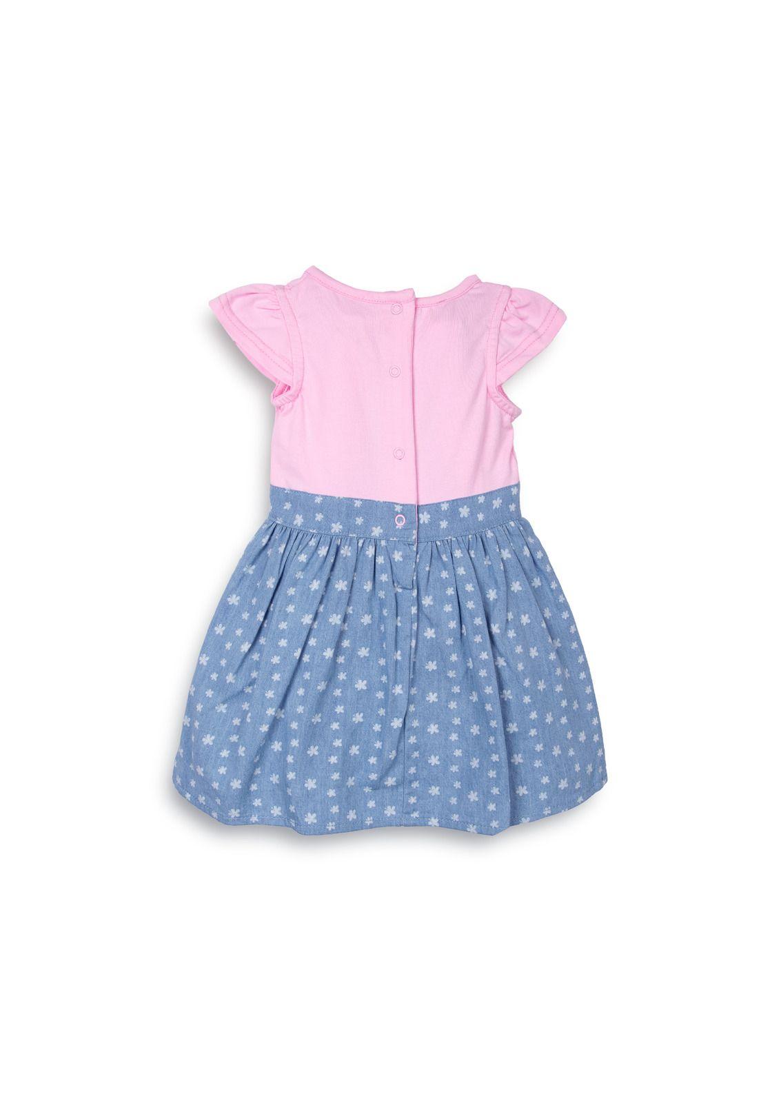 Vestido  Niña Rosado Pillin (PVC730-25ROS)-1
