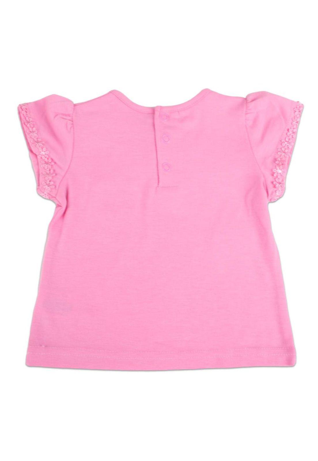 Polera Bebe Niña Rosado Pillin-2