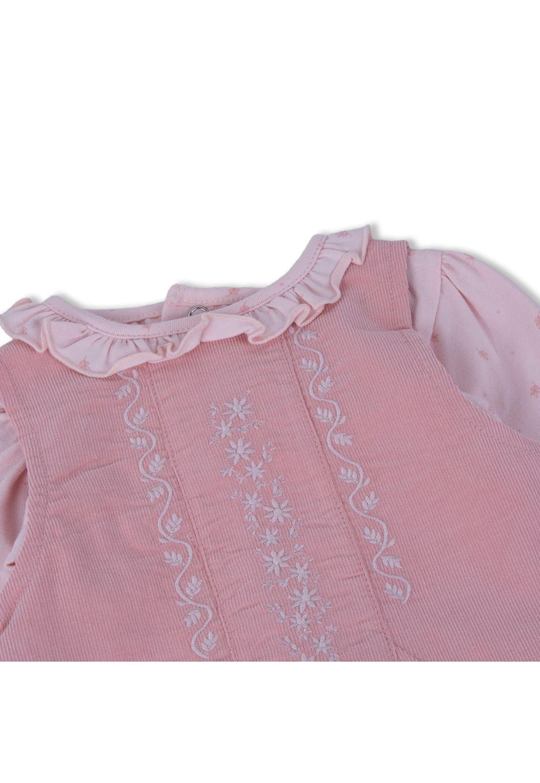 Vestido Bebé Niña Rosado Pillin-2