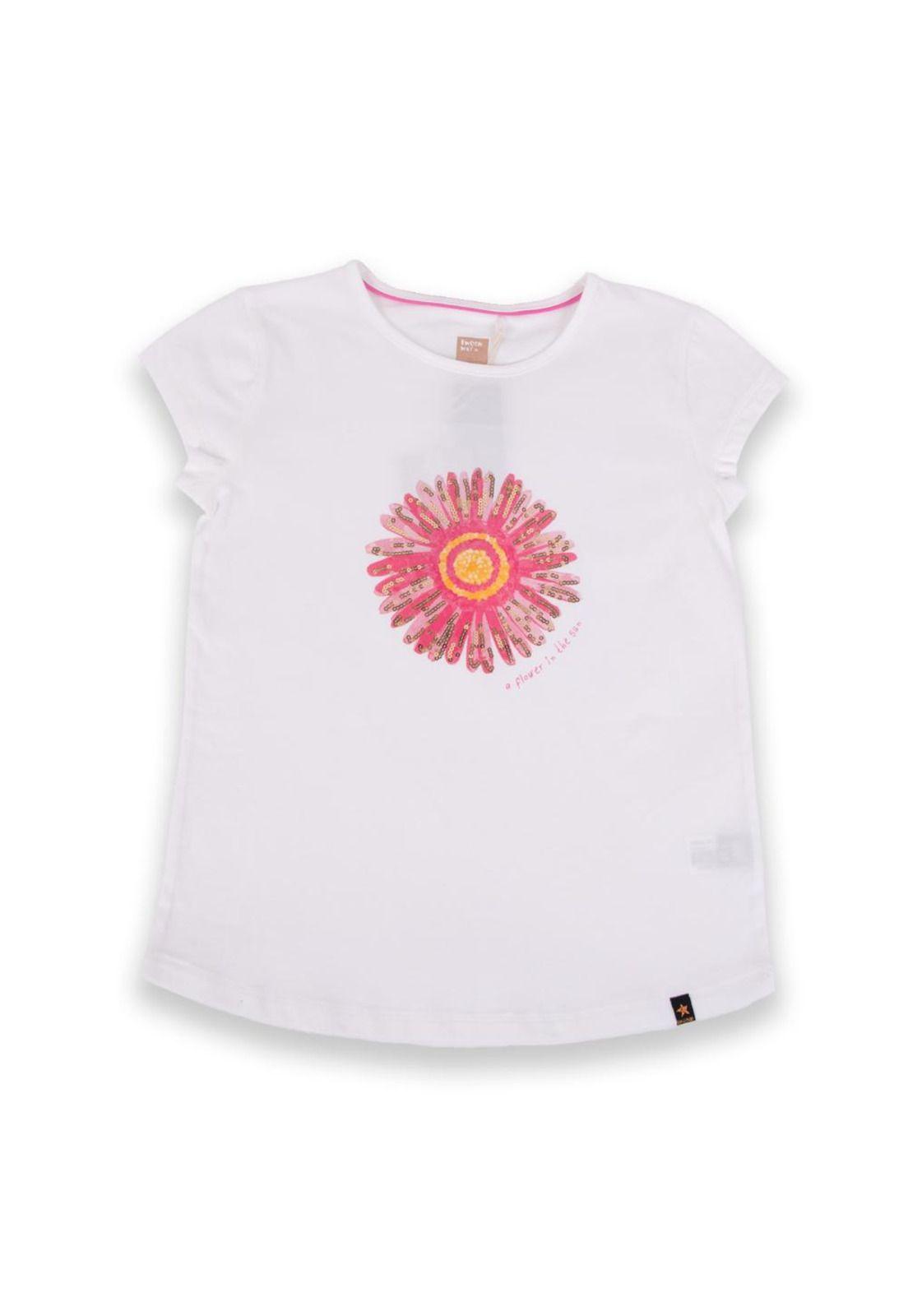 Polera Niña Blanco Pillin-0